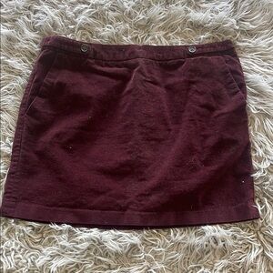 Banana Republic Red Mini Pencil Skirt Casual